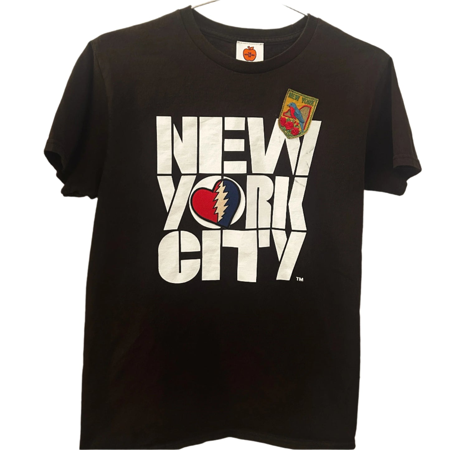 vintage nyc patchwork tee (1 of 1)