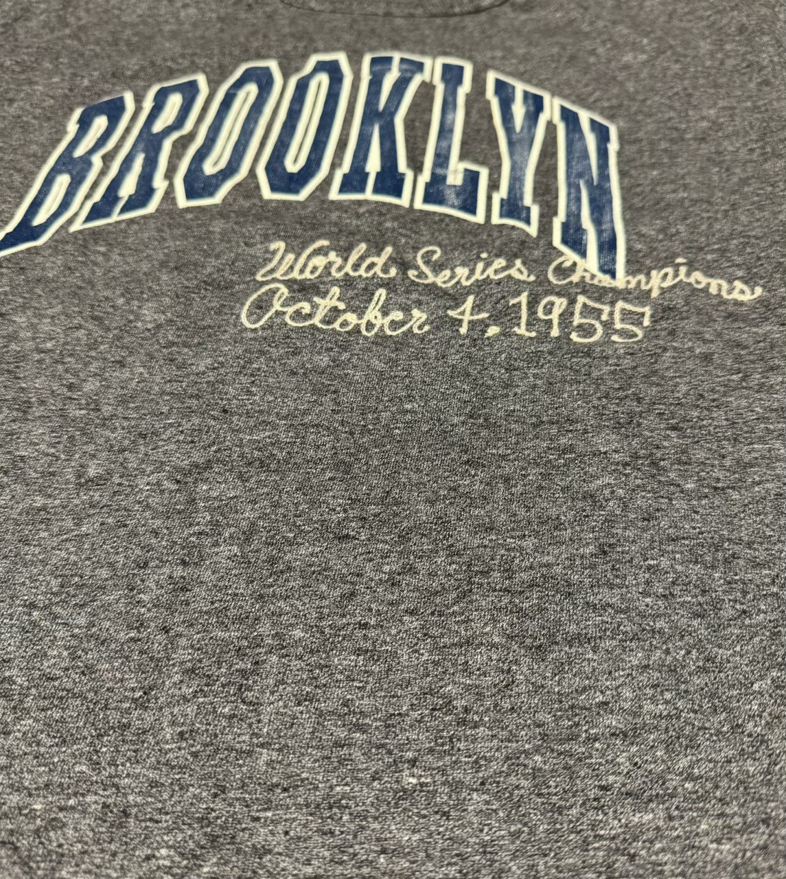 brooklyn 'world series champions' chain stitch tee (1 of 1)