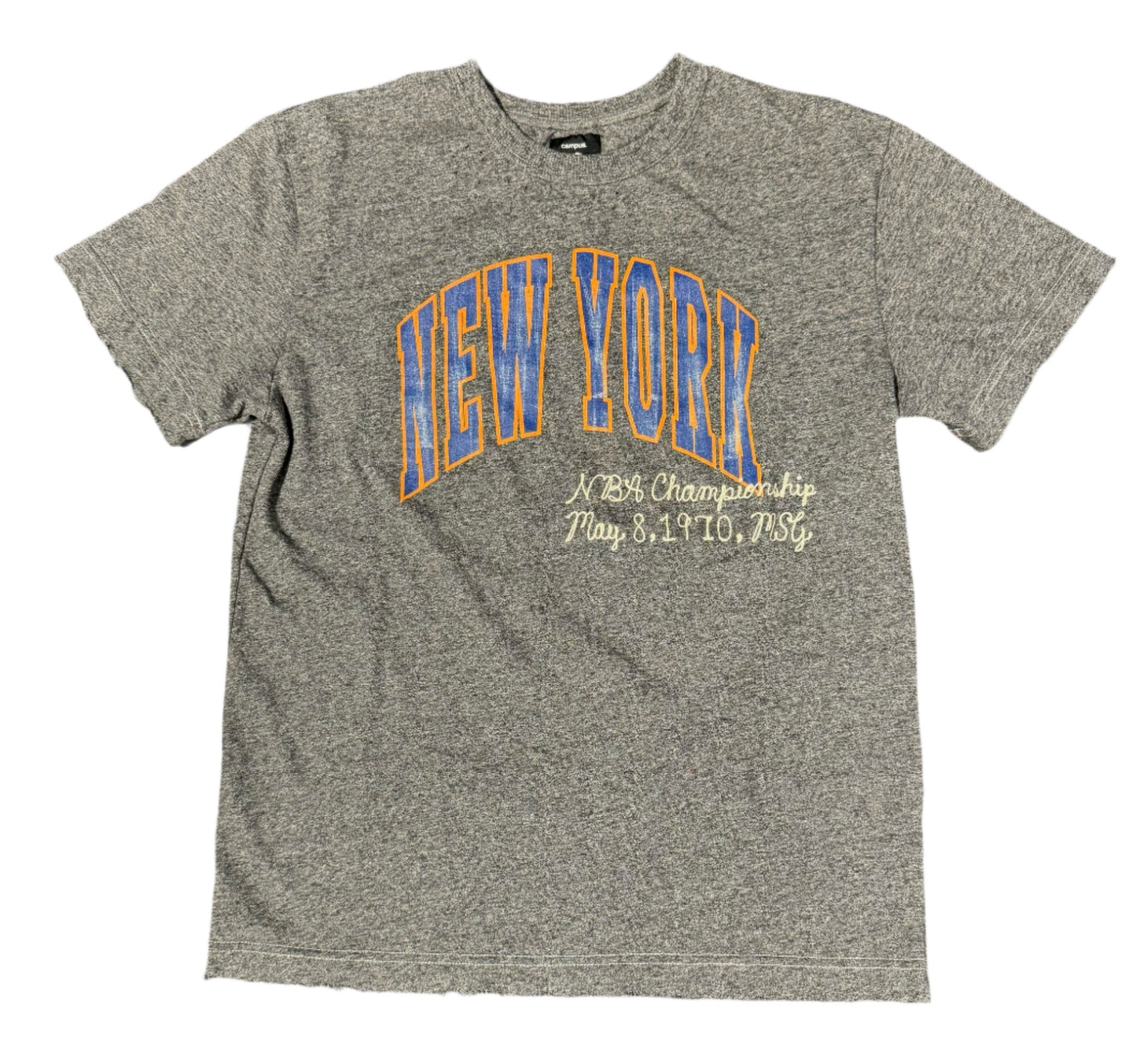 new york 'nba champions' graphic + chain stitch tee (1 of 1)